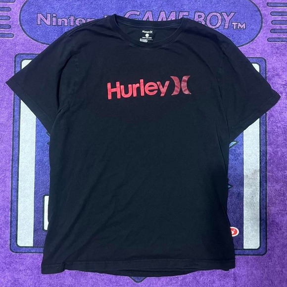 Hurley Other - Hurley athletic black & red logo sporty tee Size XL